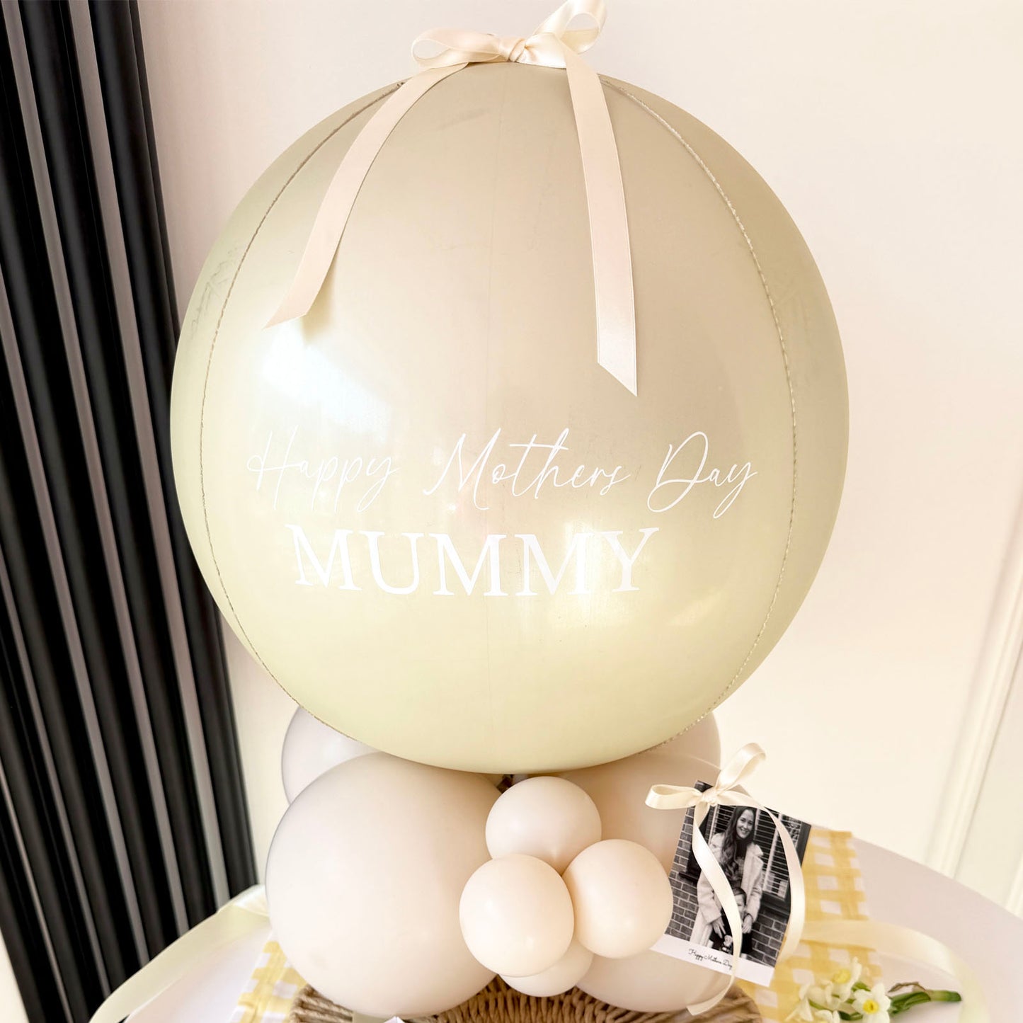 Mothers Day Personalised Polaroid Table Top Balloon